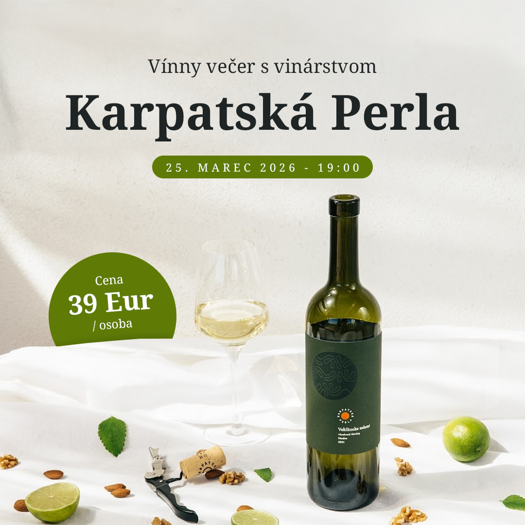 Vínny večer Karpatská Perla